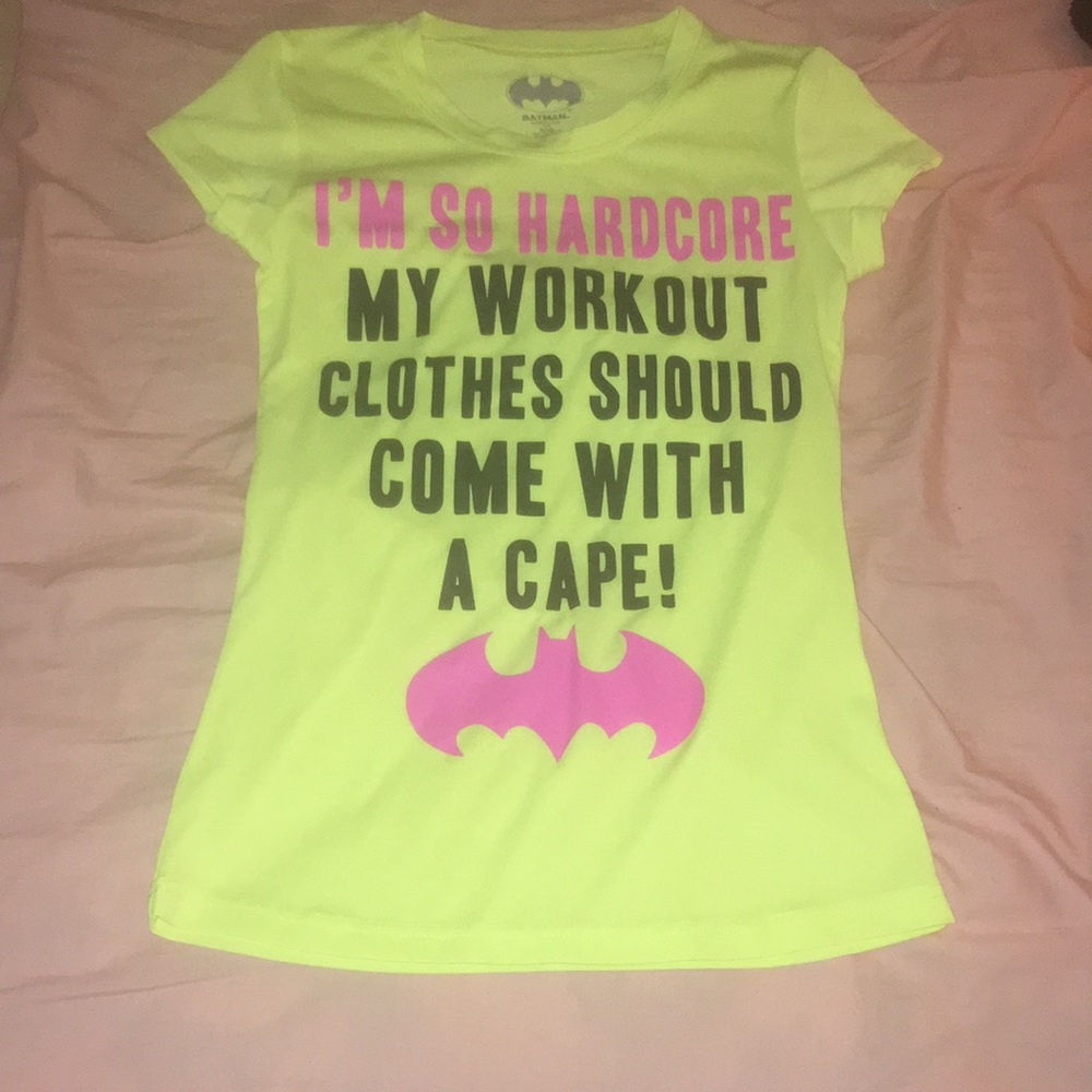 NWOT Batman Workout T-Shirt